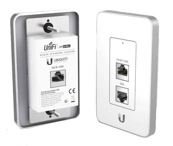 Wall-Mounted Ethernet Faceplate for Connectivity