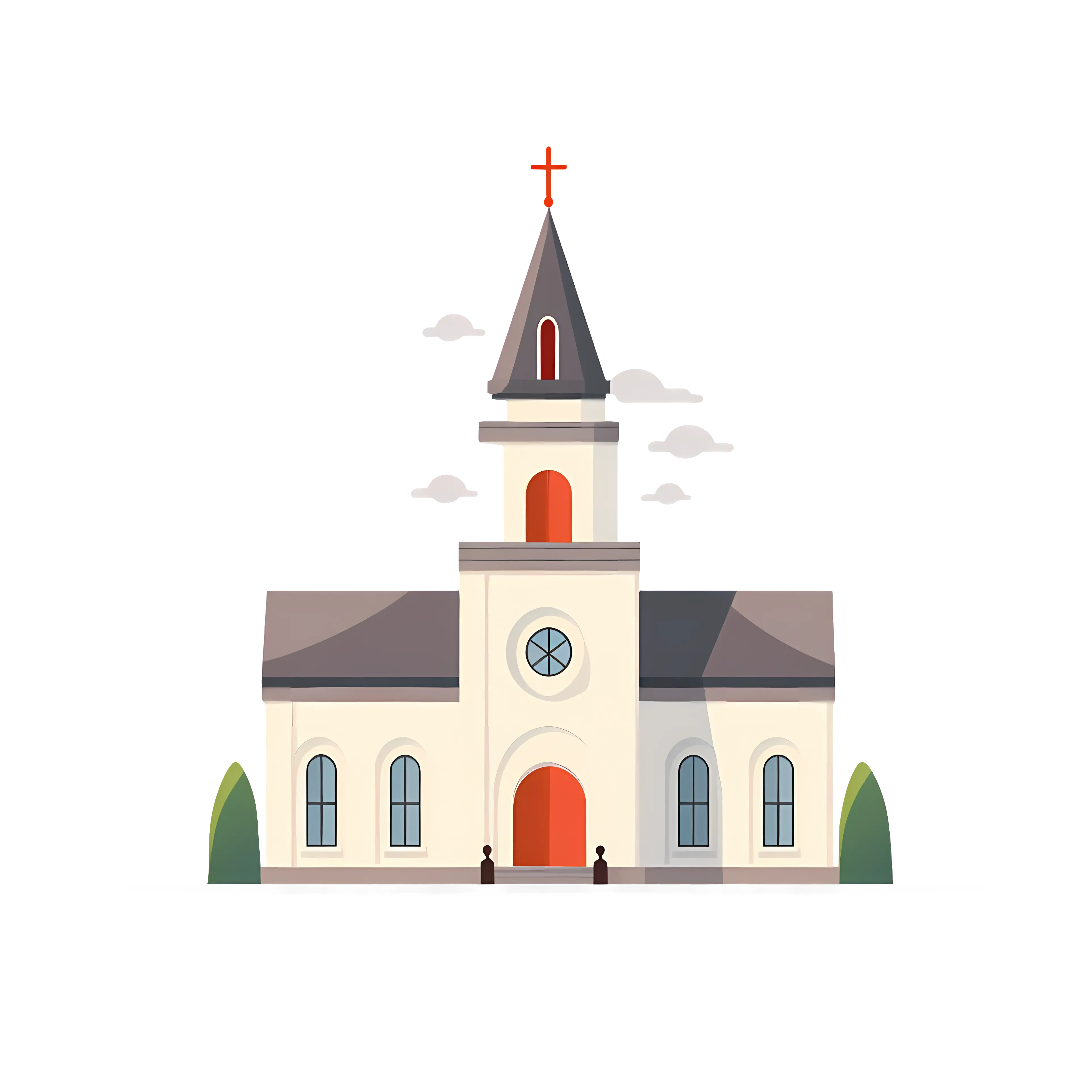Illustrated Church Architectural Design