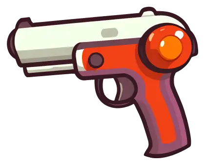 Cartoon Red Water Gun for Fun