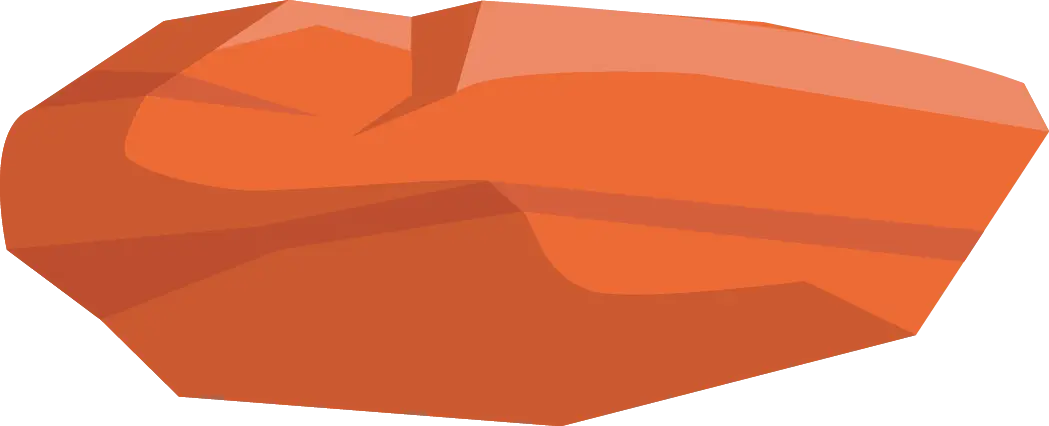 Orange Rock Formation