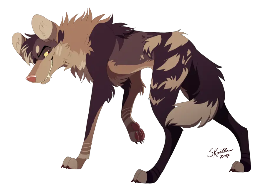 Cartoon Hyena Illustration