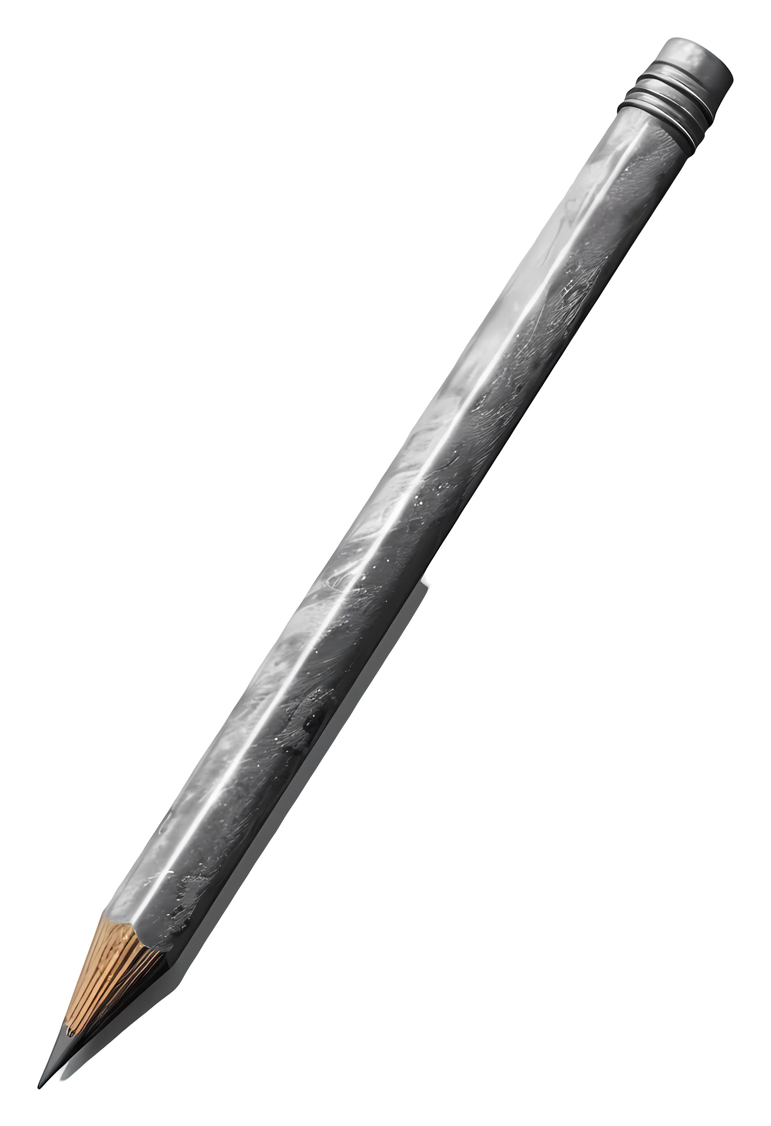 Realistic Gray Pencil for Multi-Purpose Usage
