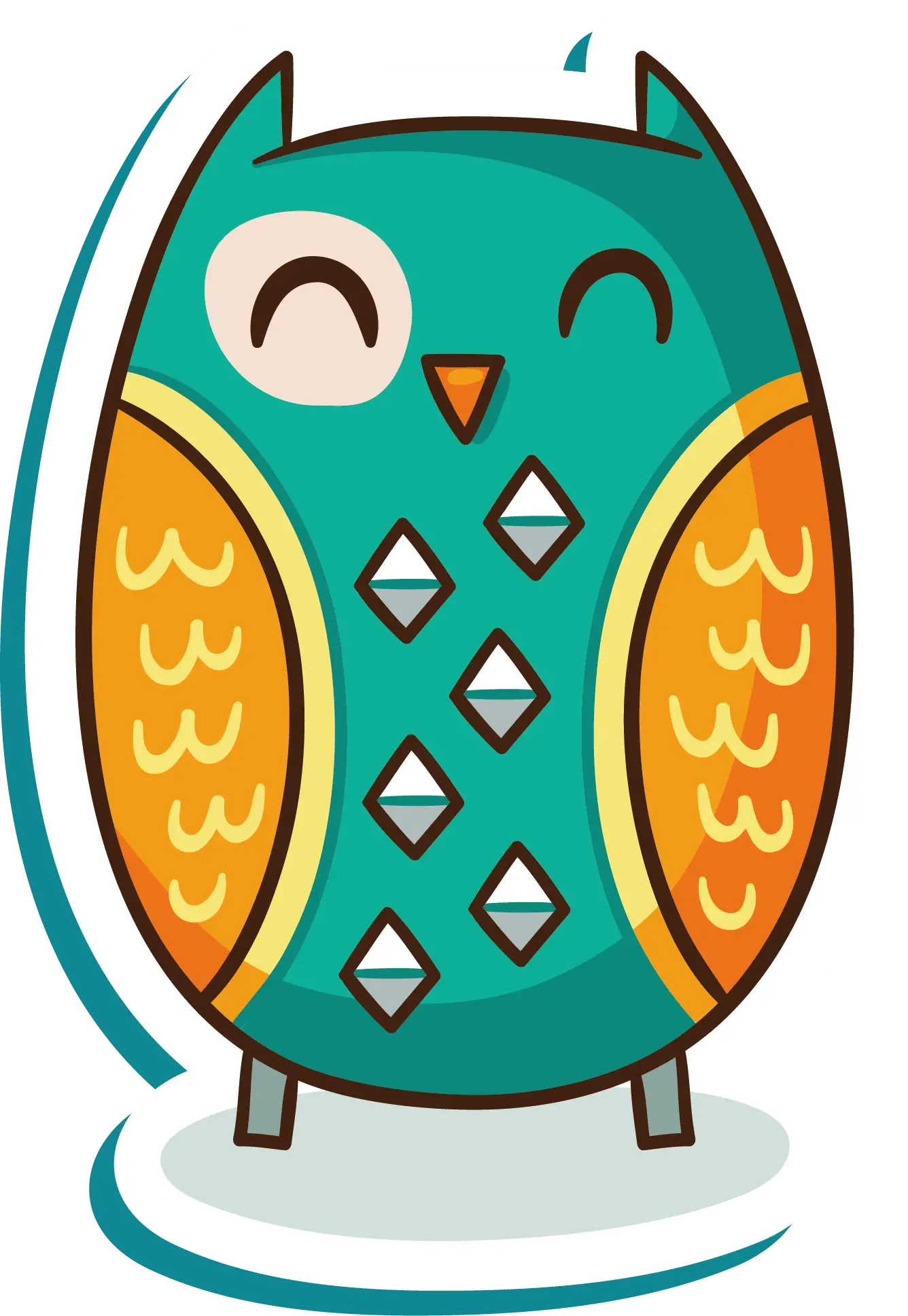 Cute Cartoon Owl