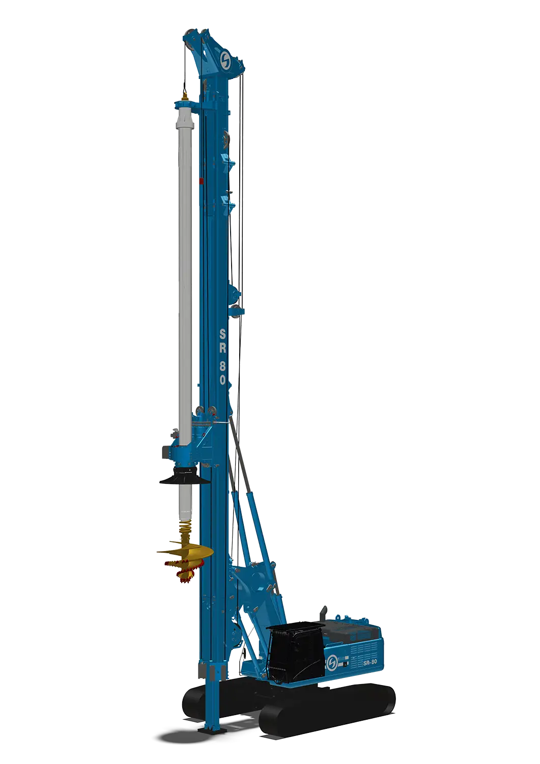 Blue Drilling Machine
