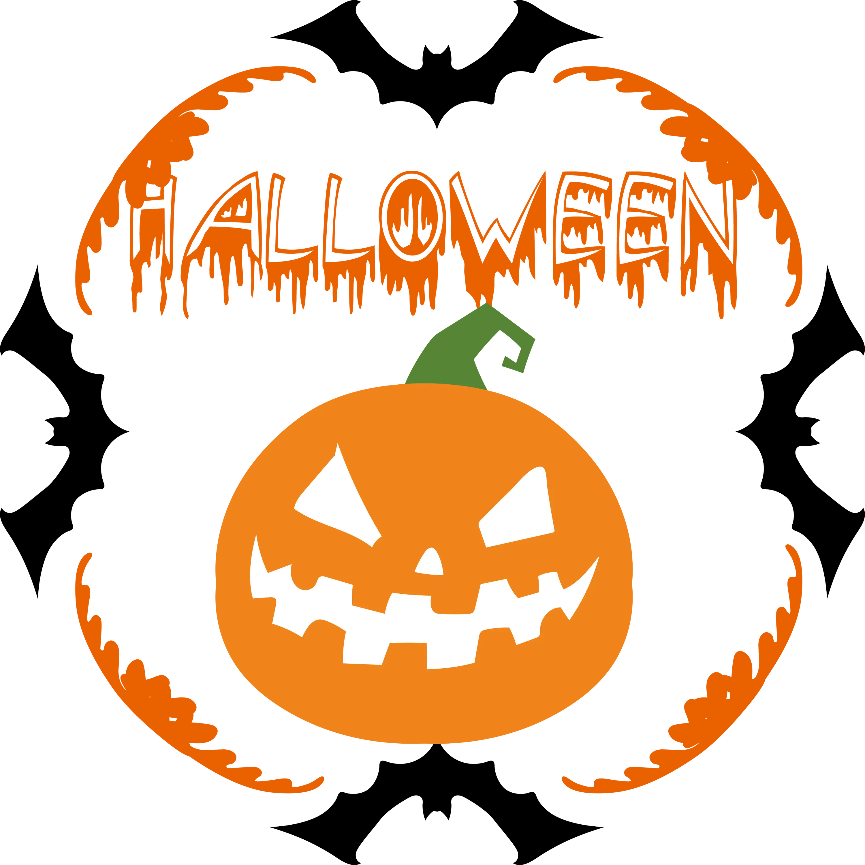 Halloween Pumpkin Illustration