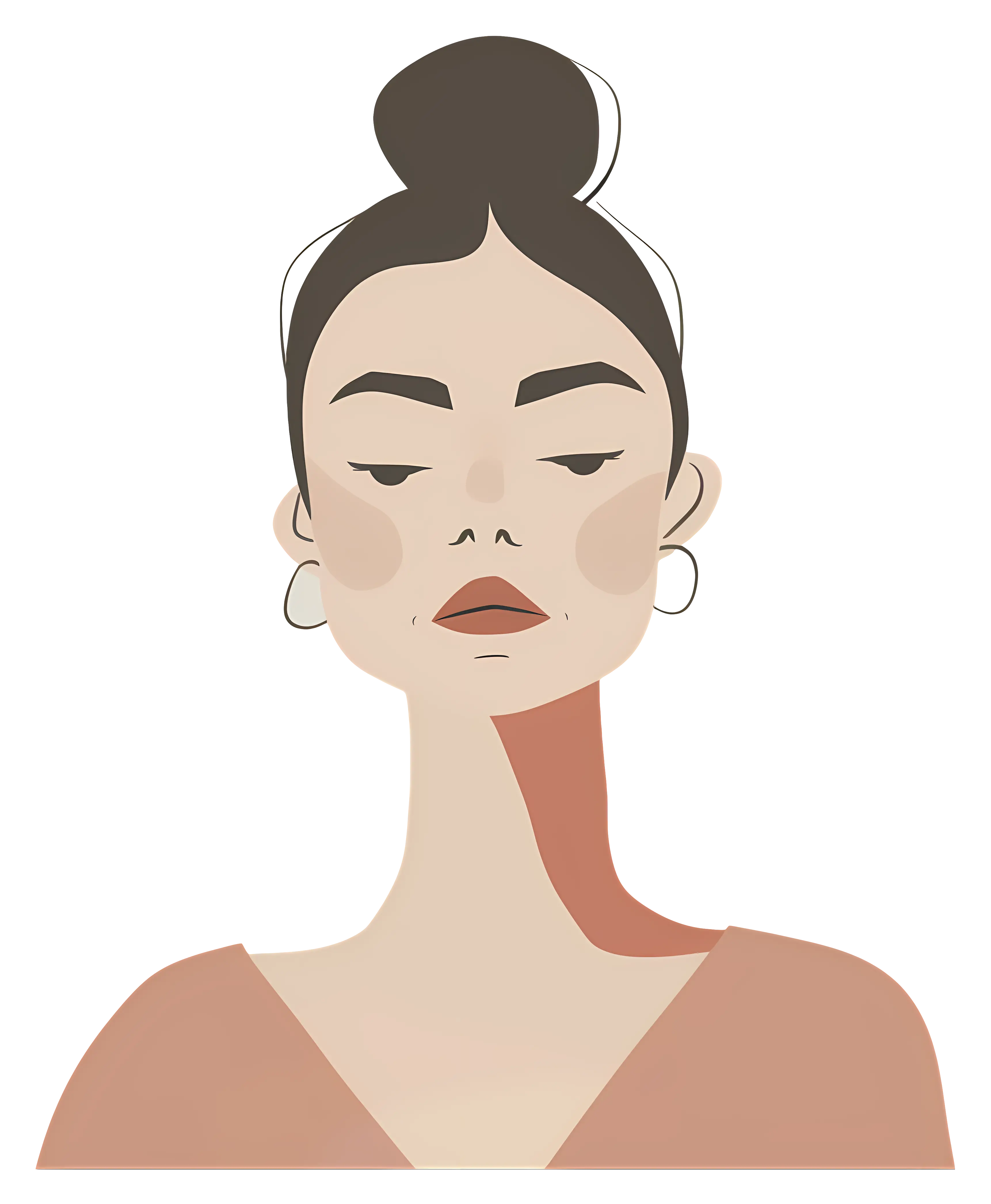 Stylish Woman Illustration