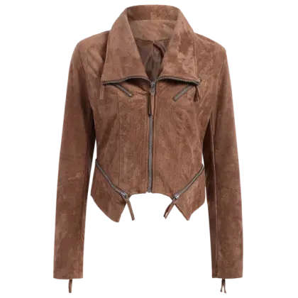 Brown Suede Jacket