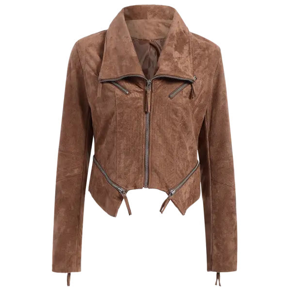 Brown Suede Jacket
