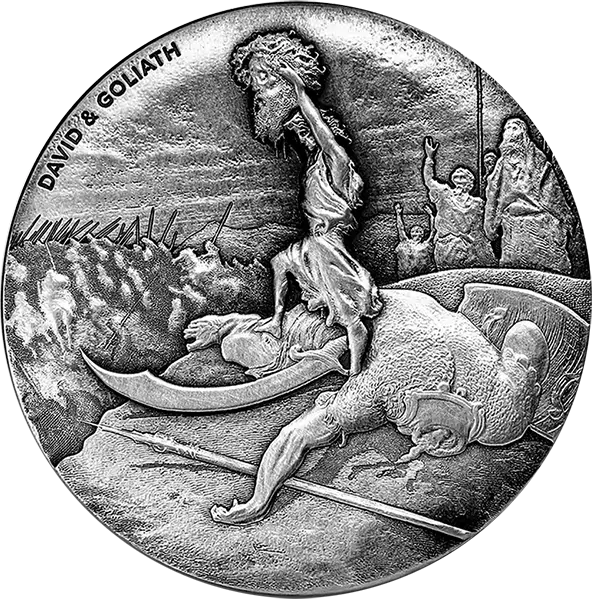 David and Goliath Medal