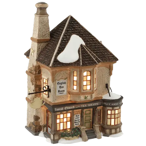 Miniature Tea House Figurine for Decoration