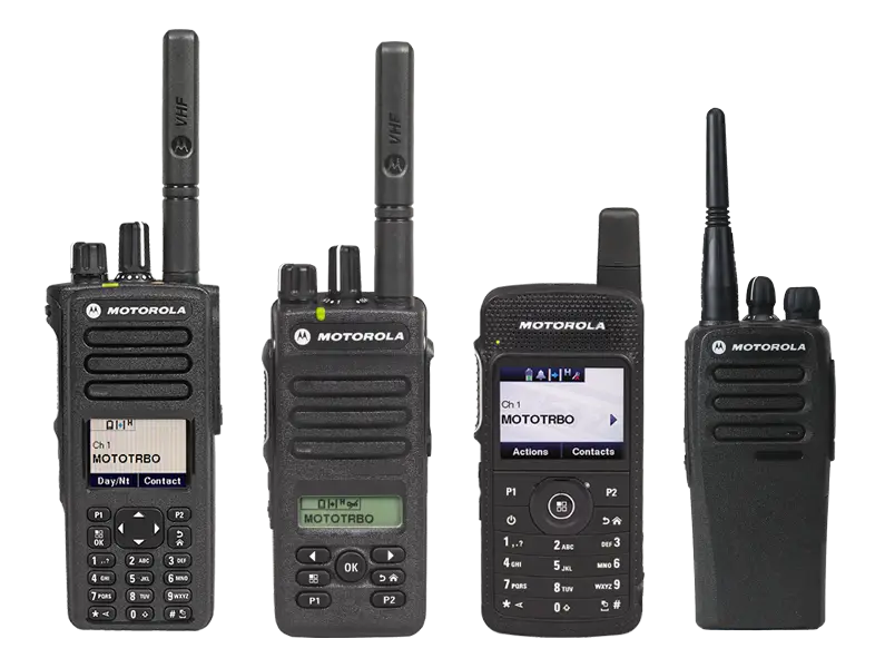 Motorola Walkie-Talkies for Communication