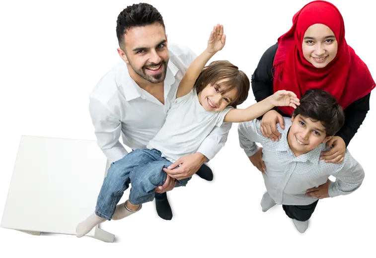 Happy Family Together