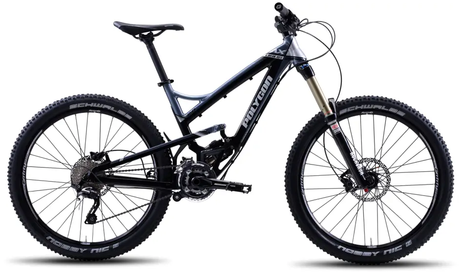 Black Mountain Bike for Off-Road Adventures