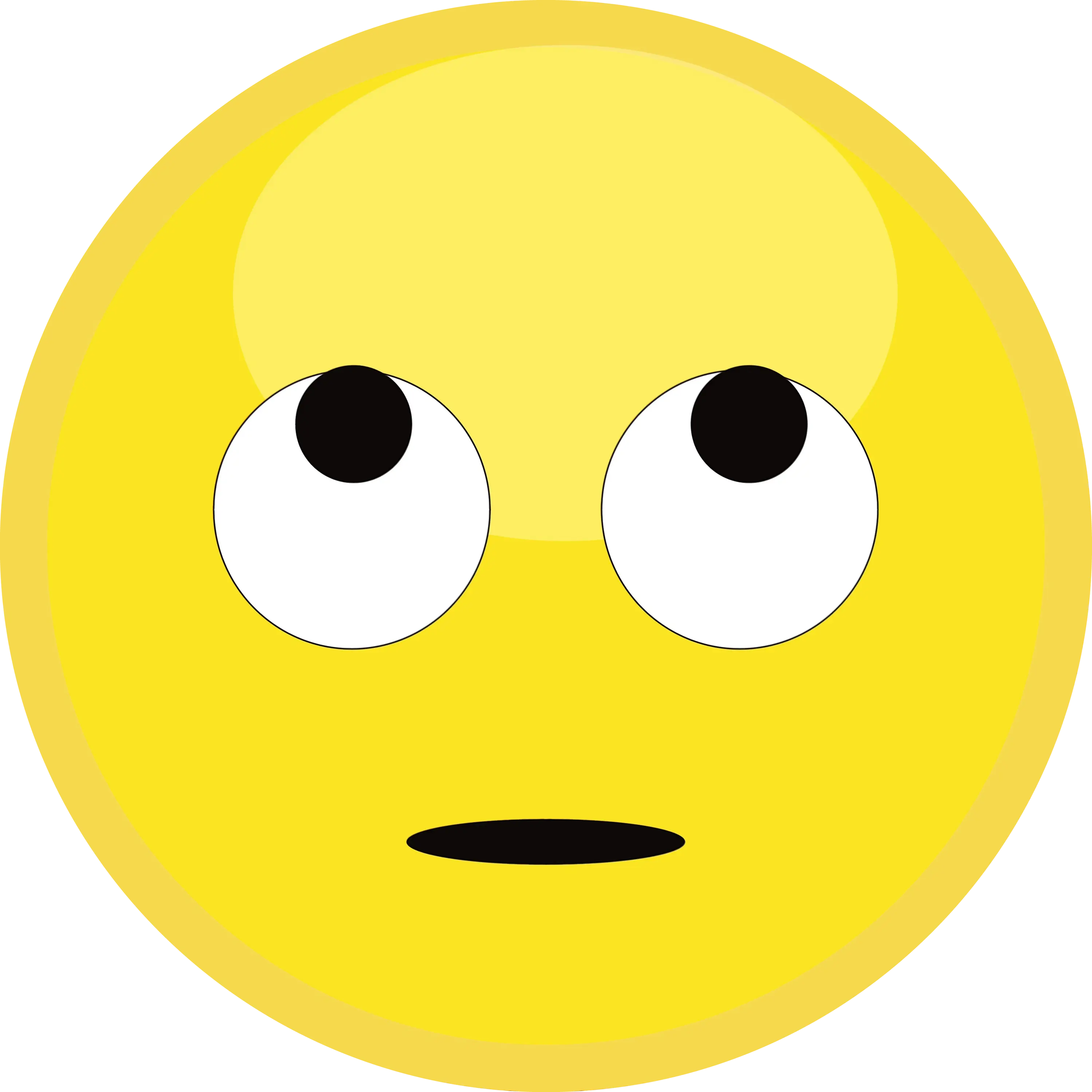 Confused Emoji Face Design
