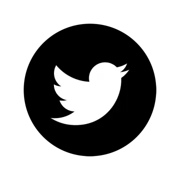 Black Twitter Logo Icon
