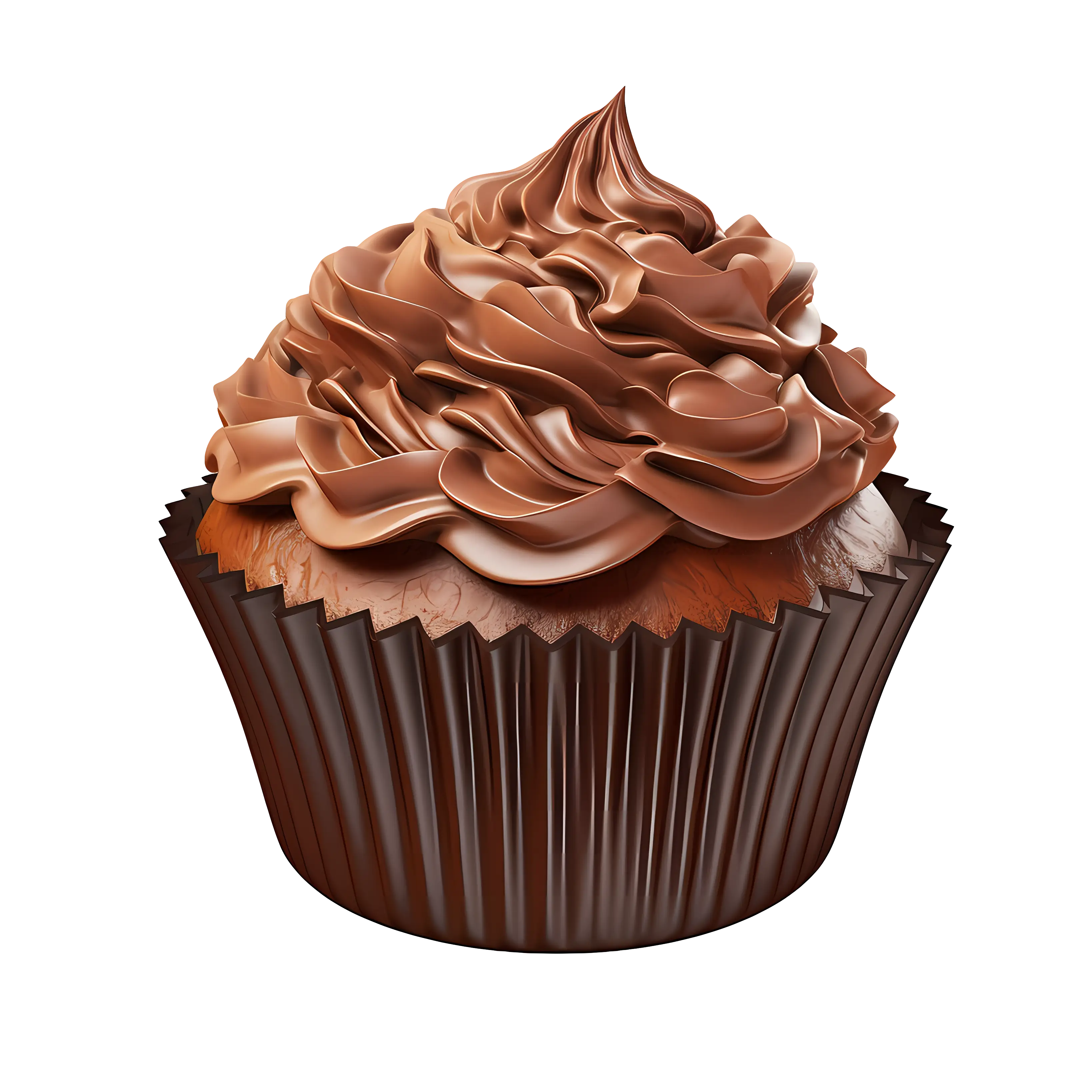 Delicious Chocolate Cupcake with Frosting