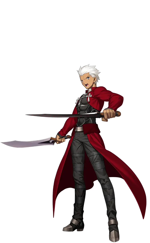 Anime Character with Dual Swords