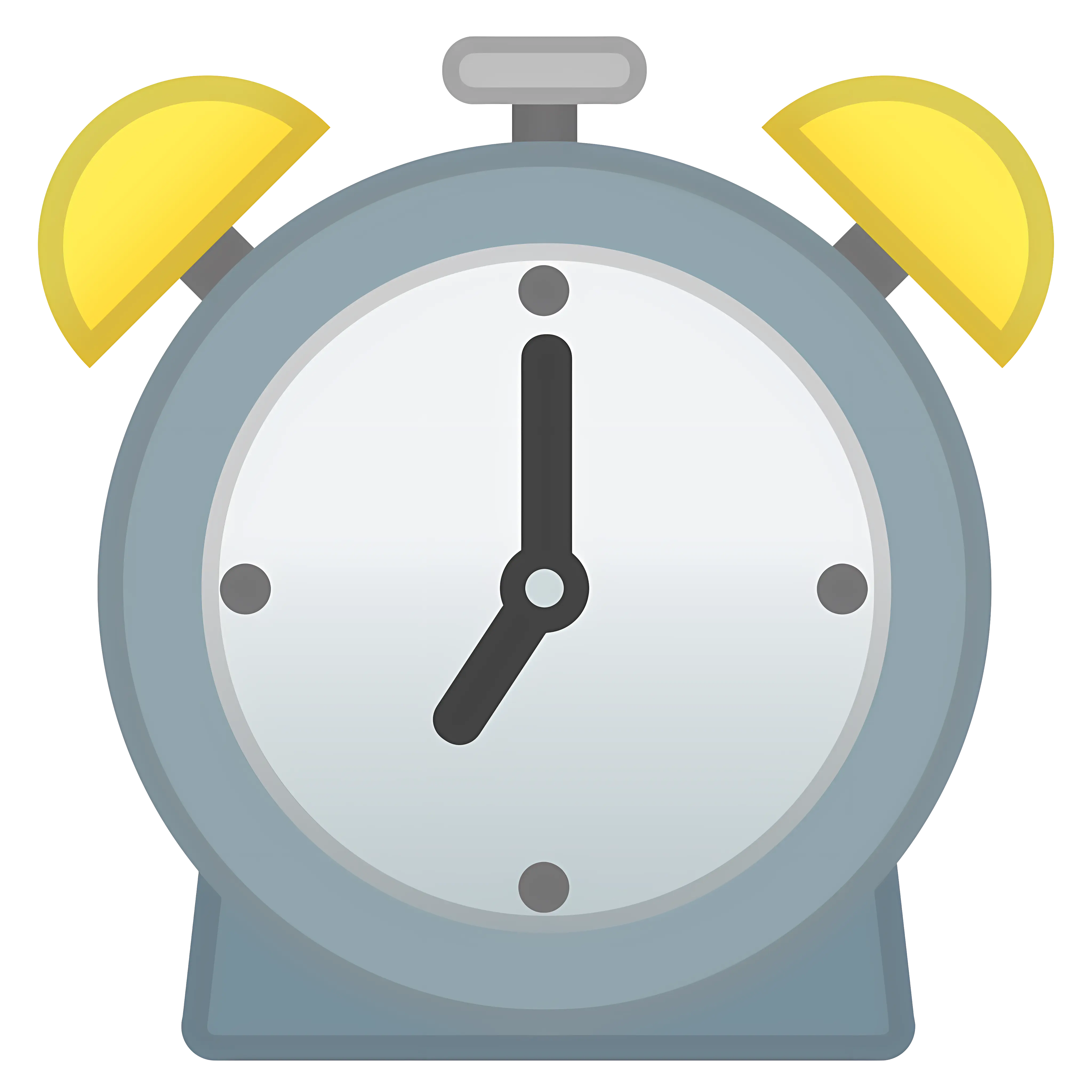 Classic Alarm Clock Showing Time