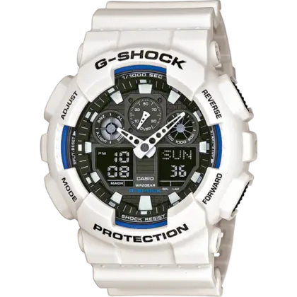 G-Shock White Digital Watch for Sports