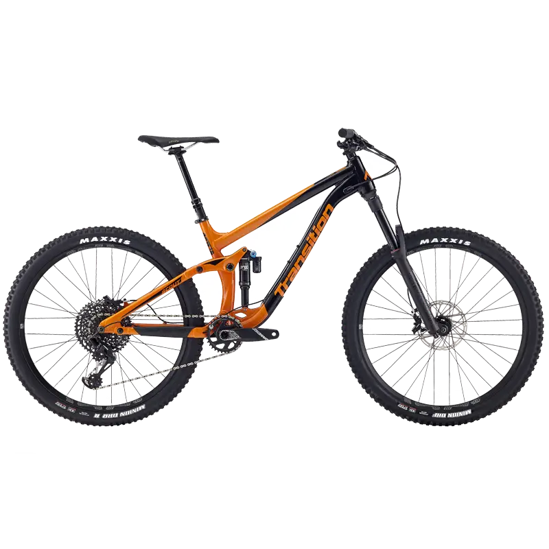 Orange Mountain Bike for Outdoor Adventures