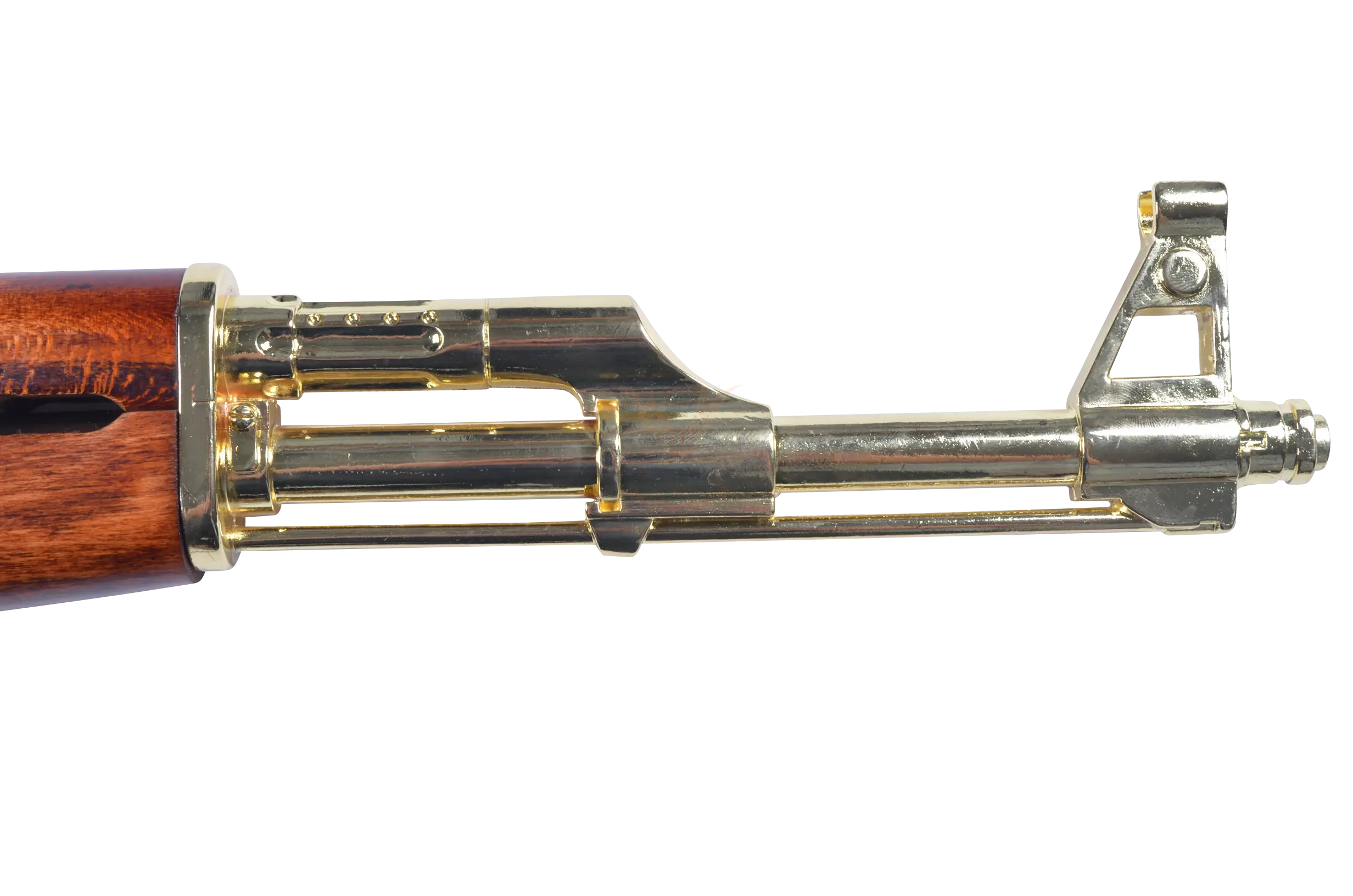 Close-up of Rifle Barrel