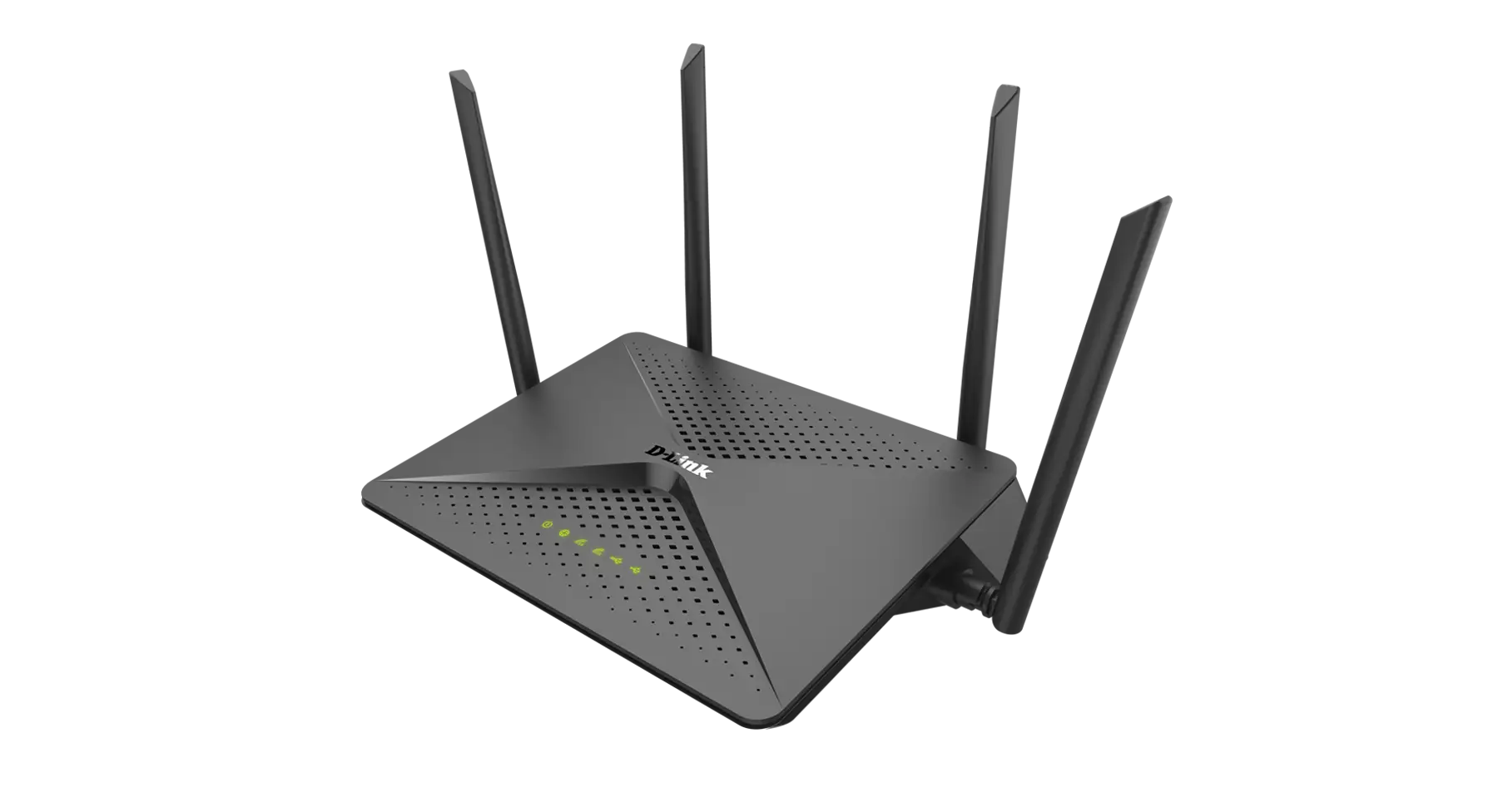 Modern Wireless Router with Antennas