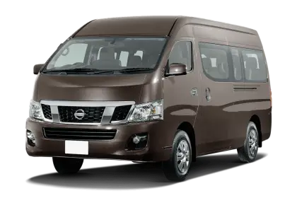 Brown Van Vehicle for Transport Illustration