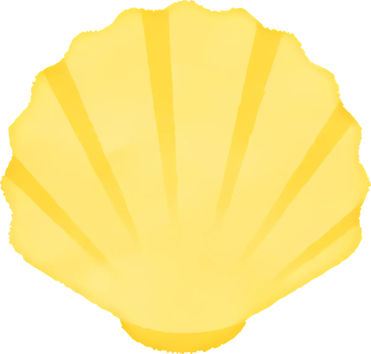 Yellow Shell from the Sea