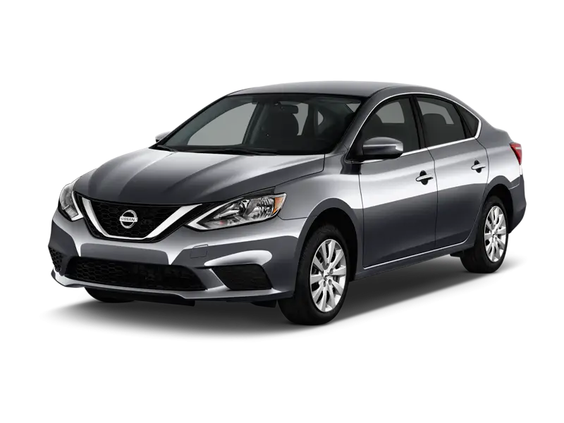 Gray Compact Car