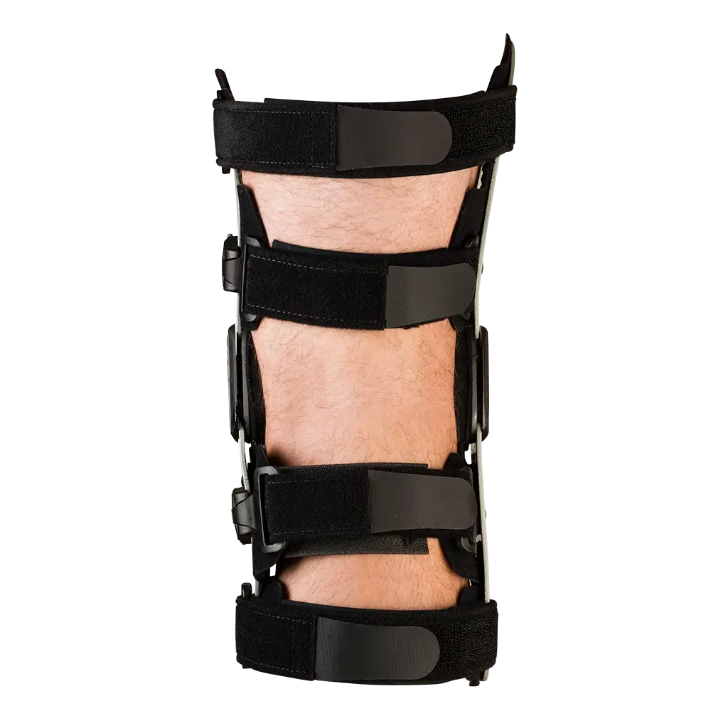Black Orthopedic Knee Brace