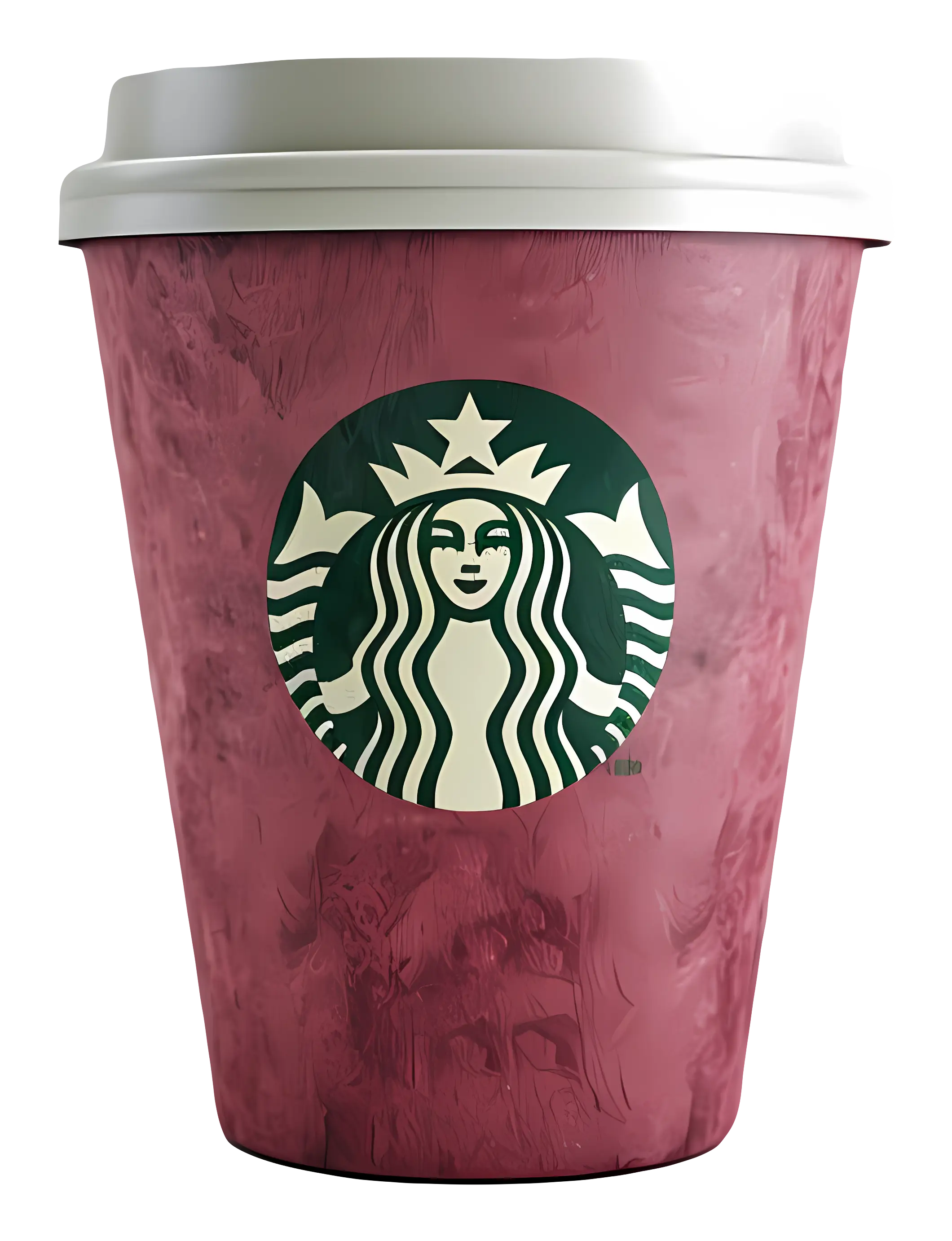 Stylish Purple Starbucks Coffee Cup