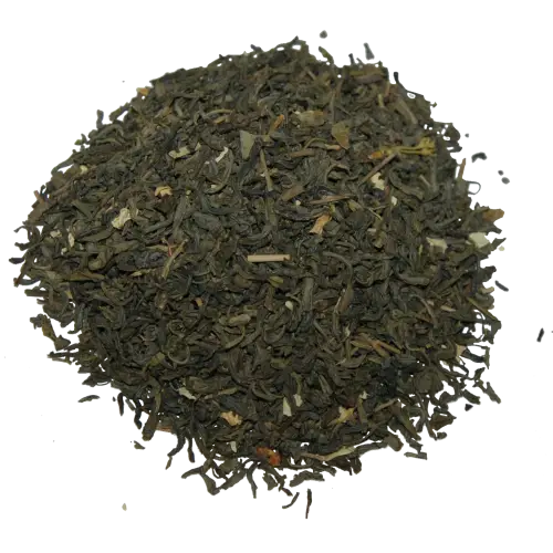 Pile of Dried Black Tea Leaves