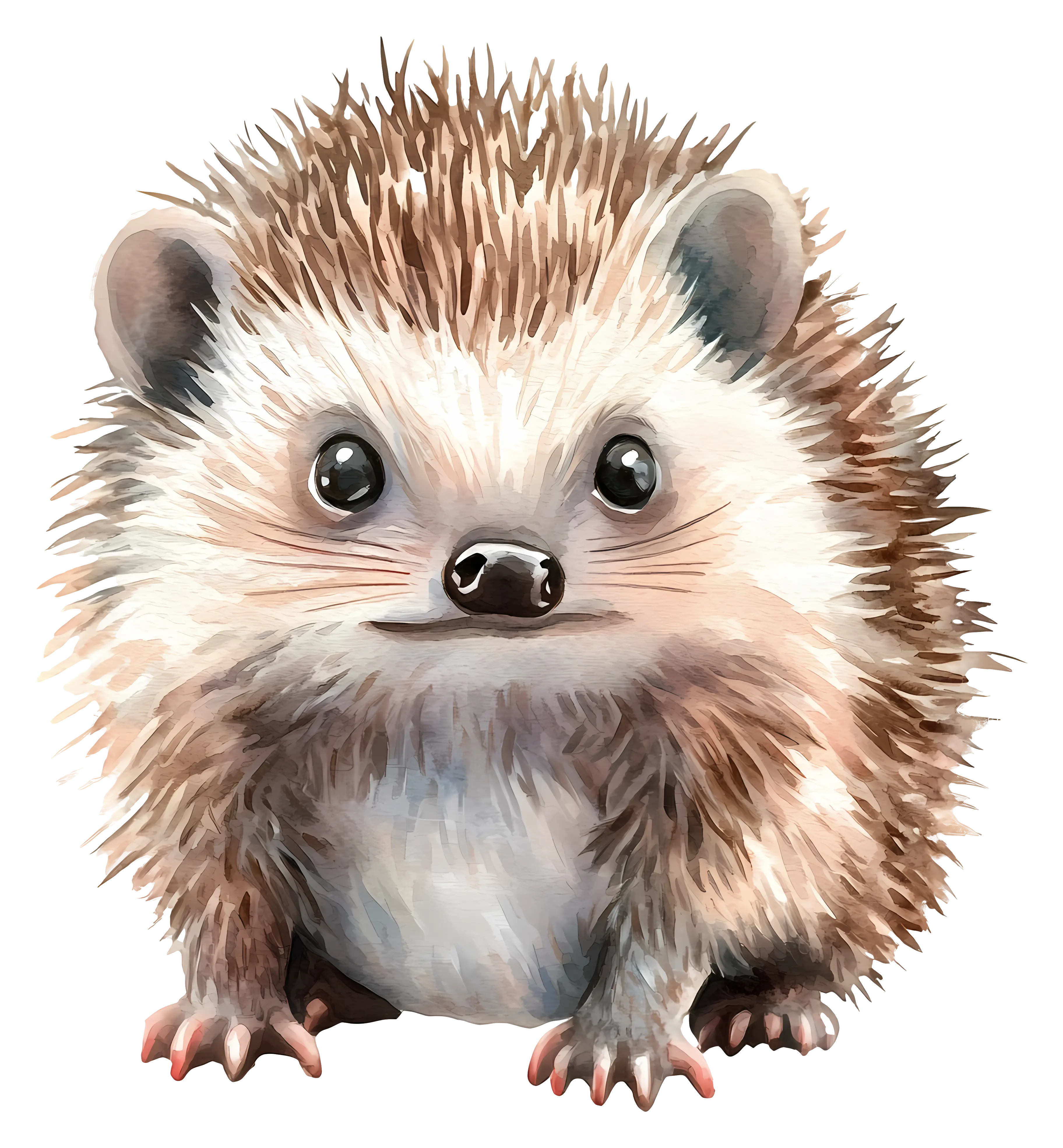 Cute Hedgehog Illustration