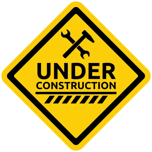 Under construction sign
