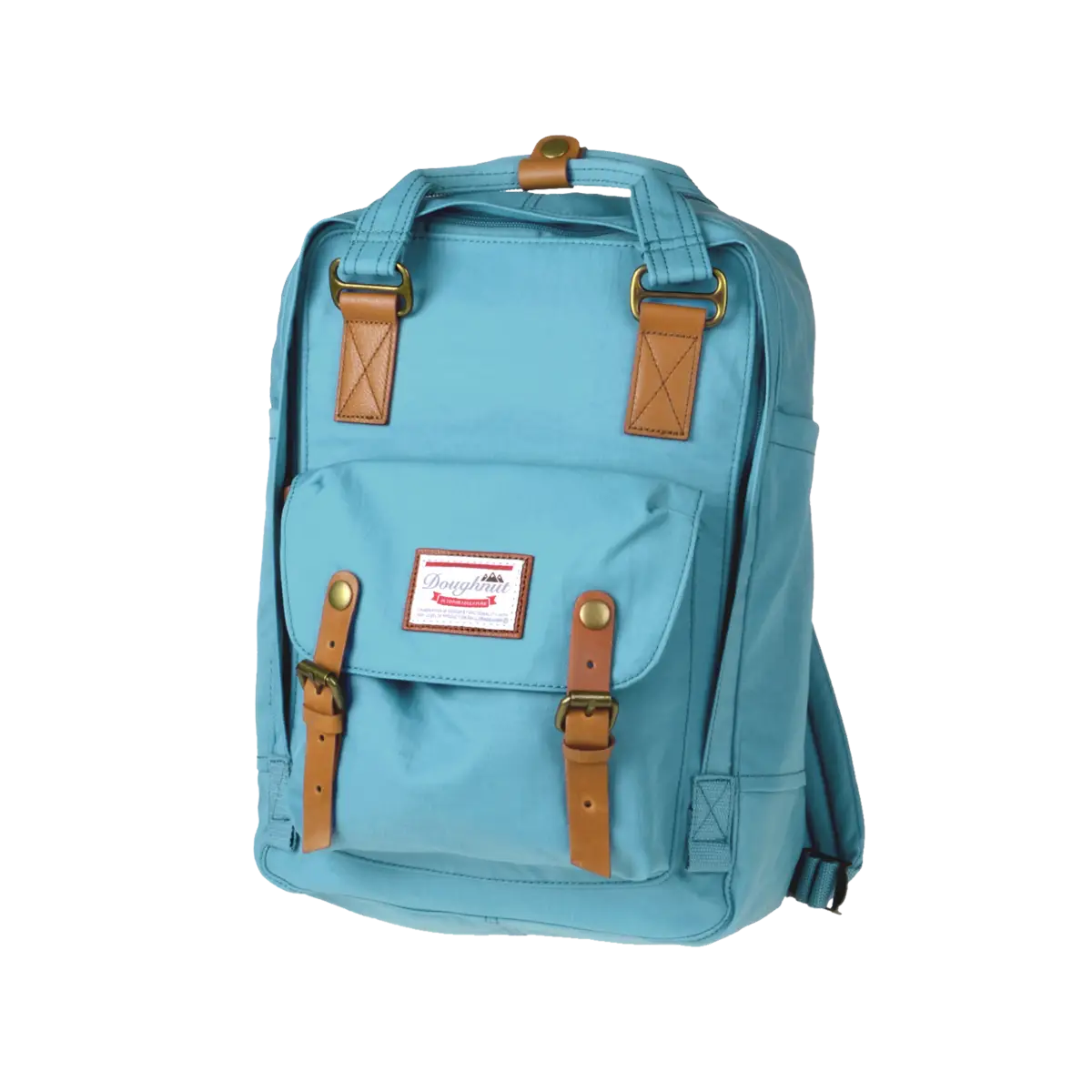 Stylish Blue Backpack with Front Pocket