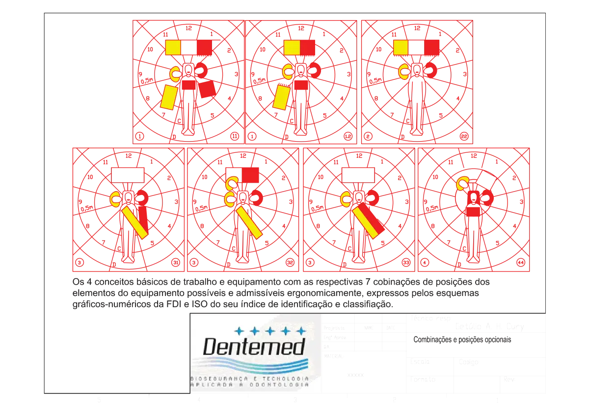 Dentemed Dental Positions Diagram