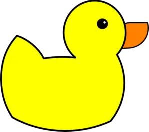 Yellow Rubber Duck Cartoon