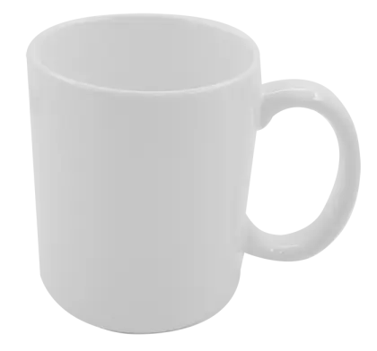 White Ceramic Mug for Beverages