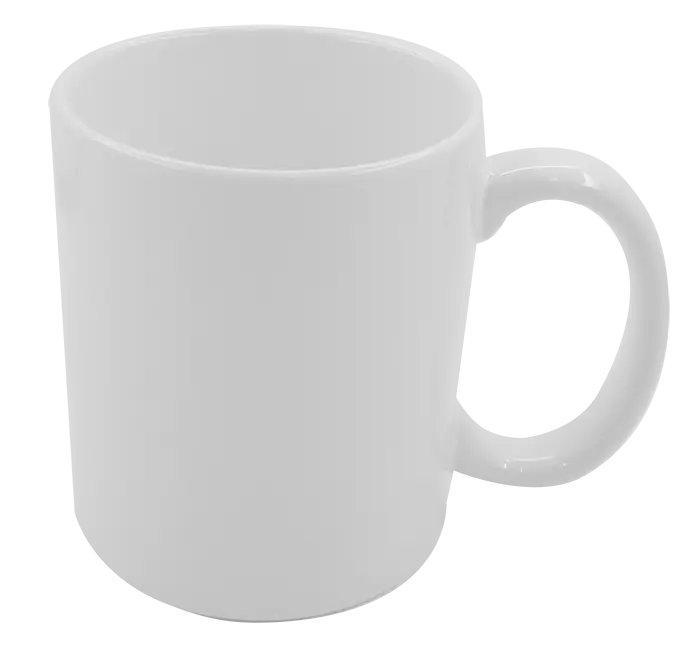 White Ceramic Mug for Beverages