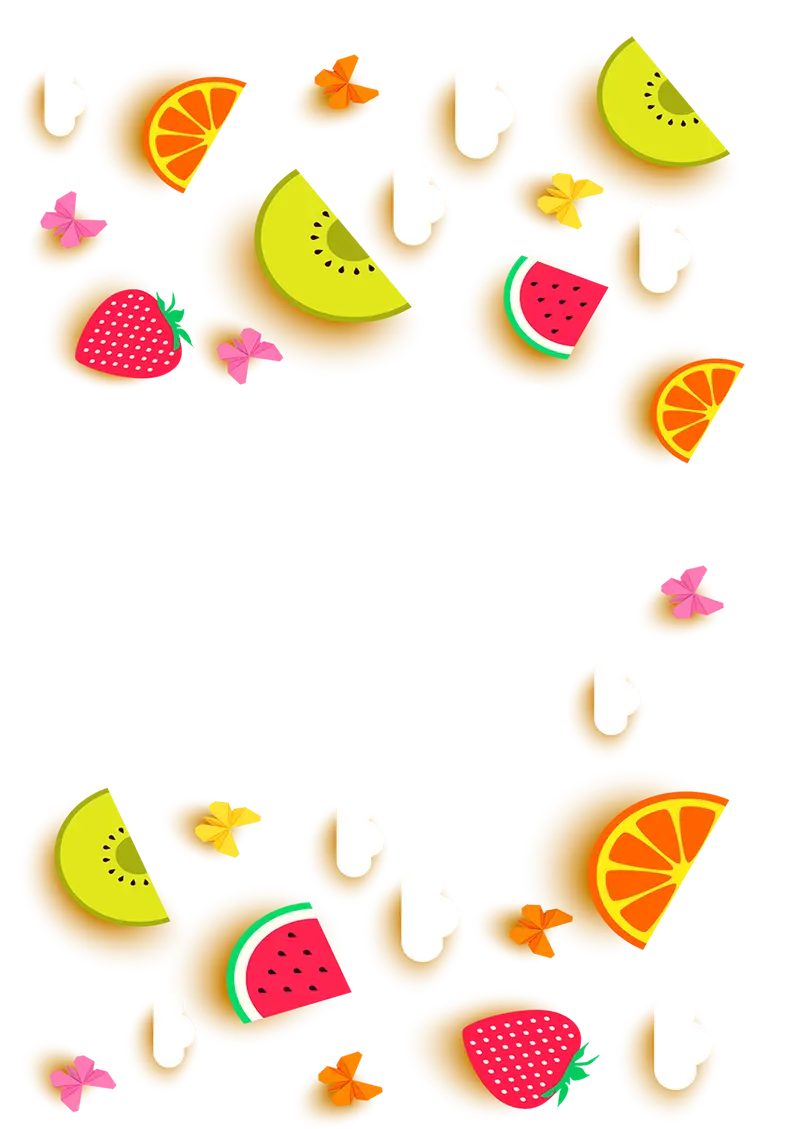 Colorful Fruit Background