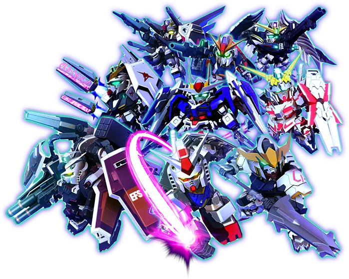 Colorful Anime Robots