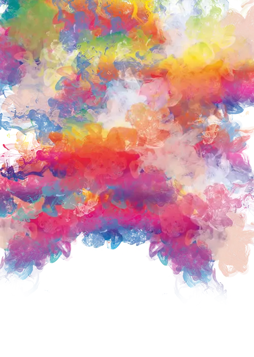 Colorful Smoke Cloud