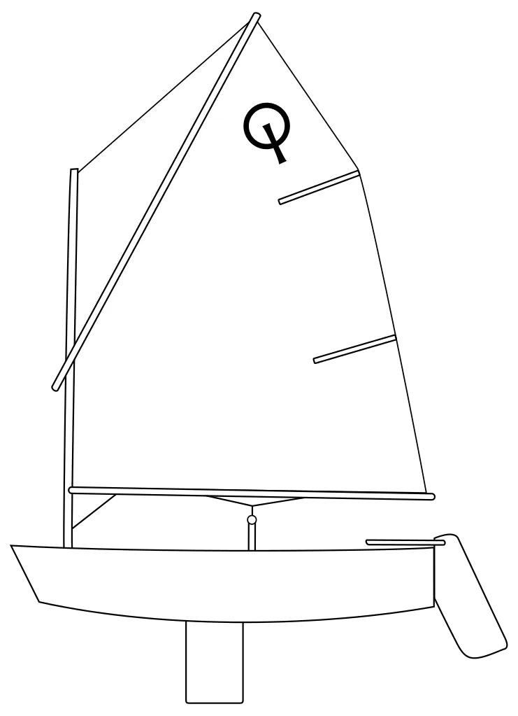 Simple Sailboat Illustration