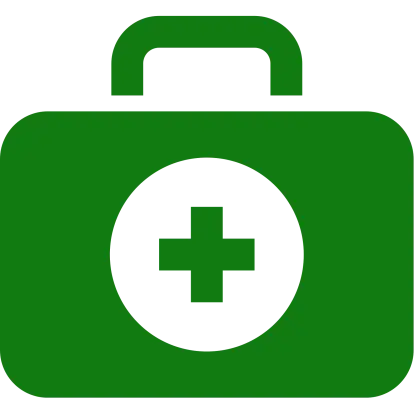 Green First Aid Kit Icon