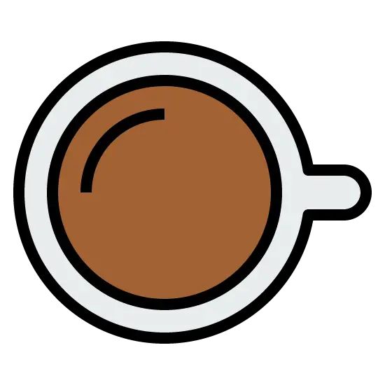 Hot Coffee in a Cup