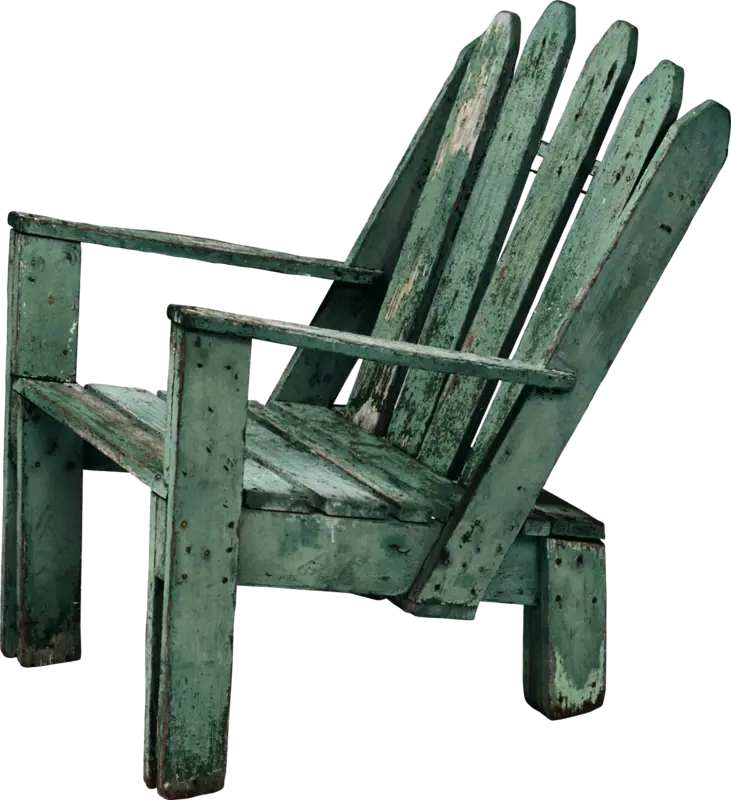 Rustic Wooden Chair