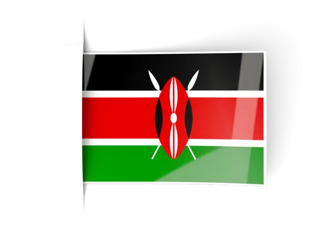 Kenya Flag with National Symbolism