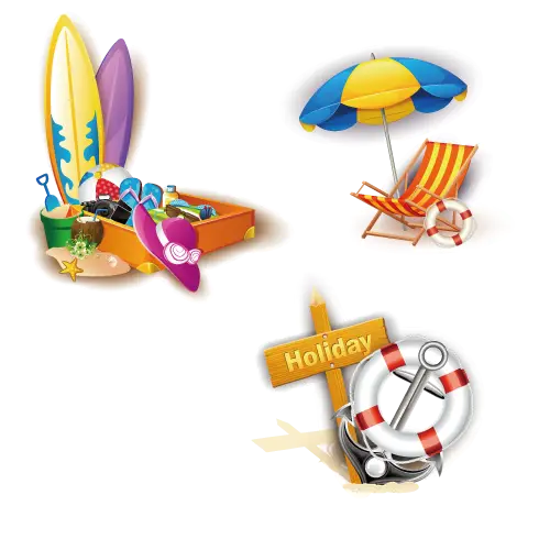 Summer Beach Items