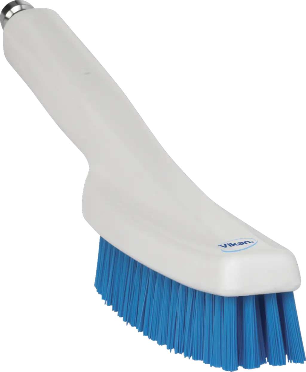 Plastic Scrub Brush with Blue Bristles