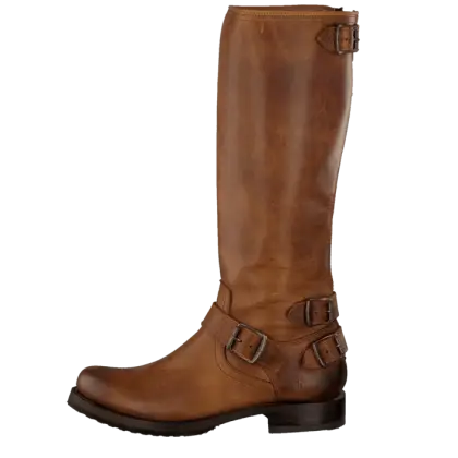 Stylish Brown Leather Boot